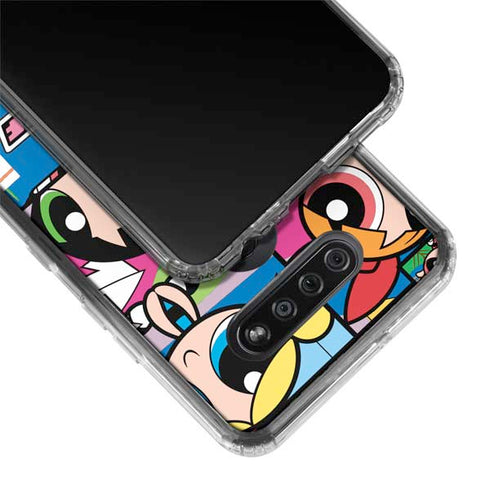 Cartoon Network Powerpuff Girls Patches LG K51/Q51 Clear Case