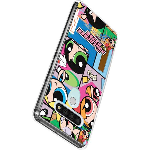 Cartoon Network Powerpuff Girls Patches LG Stylo 6 Clear Case