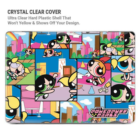 Cartoon Network Powerpuff Girls Patches MacBook Air 13in M1 (2021) Case plus Skin