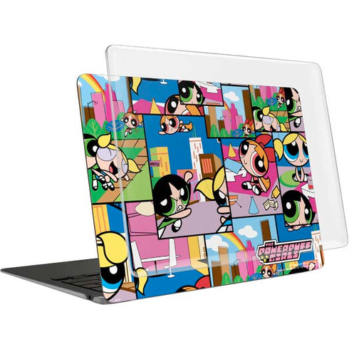 Cartoon Network Powerpuff Girls Patches MacBook Air 15in (2023-2025) Case plus Skin