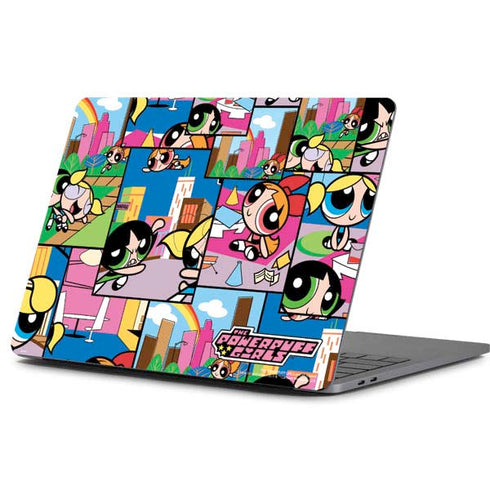 Cartoon Network Powerpuff Girls Patches Apple MacBook Pro 13-inch Skin