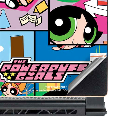 Cartoon Network Powerpuff Girls Patches MSI GS65 Stealth Laptop Skin