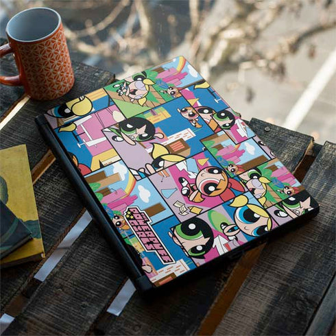 Cartoon Network Powerpuff Girls Patches MSI GS65 Stealth Laptop Skin