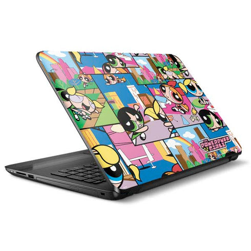Cartoon Network Powerpuff Girls Patches HP Notebook Skin