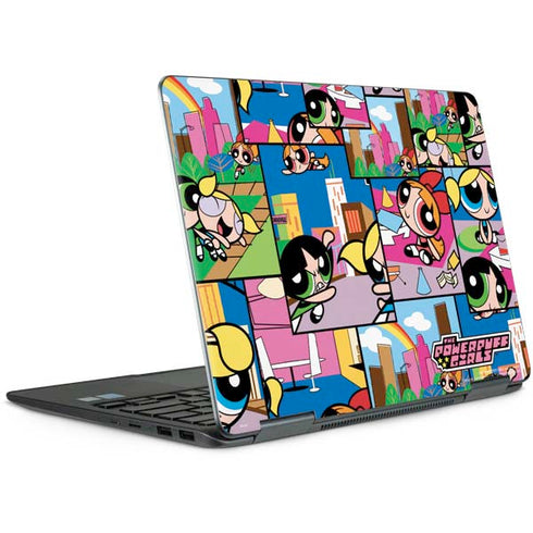 Cartoon Network Powerpuff Girls Patches Notebook 9 Pro 13in (2017) Skin