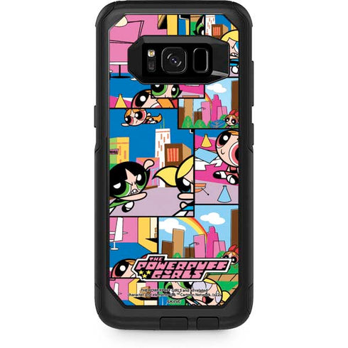 Cartoon Network Powerpuff Girls Patches Otterbox Commuter Galaxy Skin