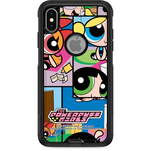 Cartoon Network Powerpuff Girls Patches Otterbox Commuter iPhone Skin