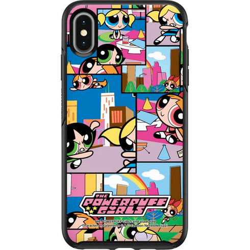 Cartoon Network Powerpuff Girls Patches Otterbox Symmetry iPhone Skin