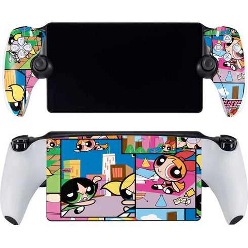 Cartoon Network Powerpuff Girls Patches PlayStation Portal Remote Player Skin