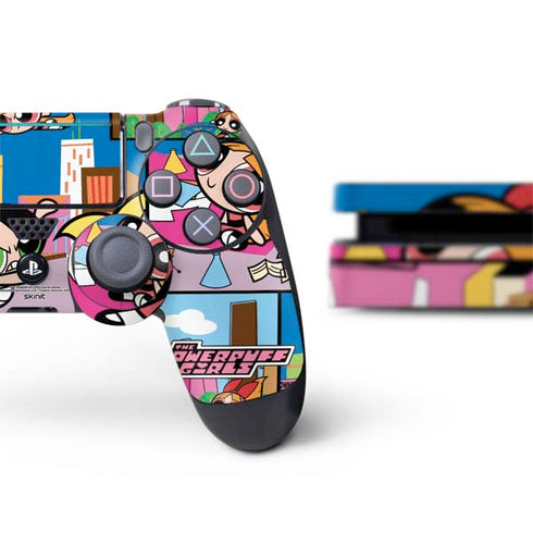 Cartoon Network Powerpuff Girls Patches PS4 Slim Bundle Skin