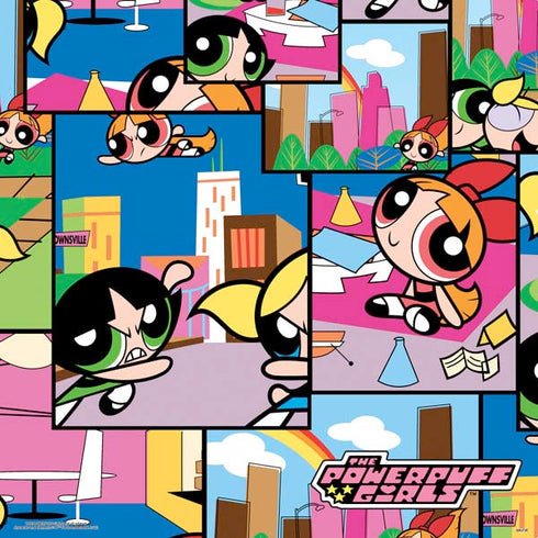 Cartoon Network Powerpuff Girls Patches PS4 Slim Skin