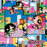 Cartoon Network Powerpuff Girls Patches PS4 Slim Skin