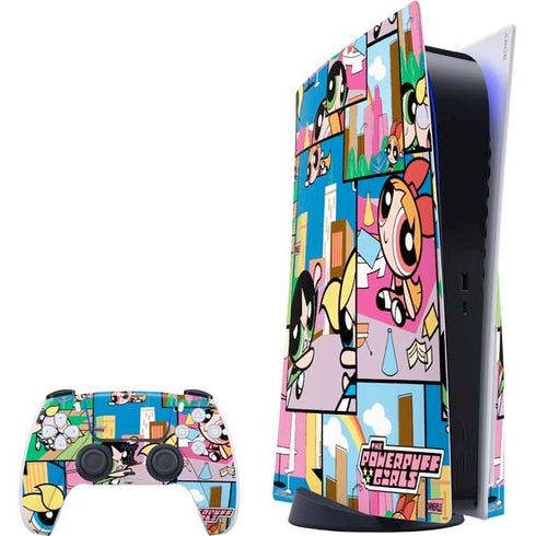 Cartoon Network Powerpuff Girls Patches PS5 Bundle Skin