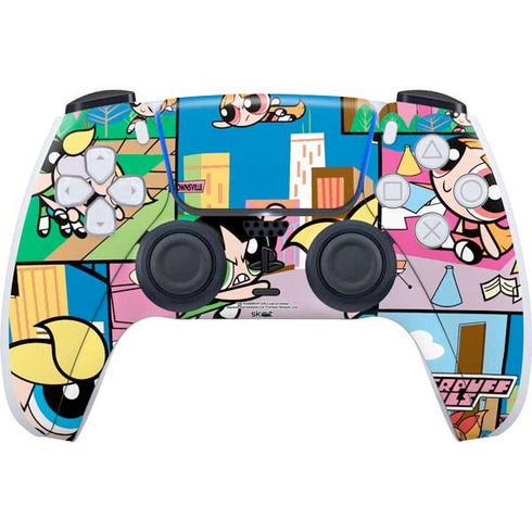 Cartoon Network Powerpuff Girls Patches PS5 Controller Skin