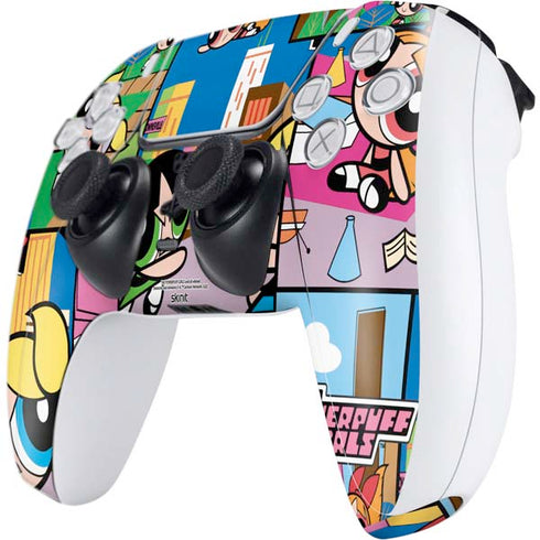Cartoon Network Powerpuff Girls Patches PS5 Controller Skin