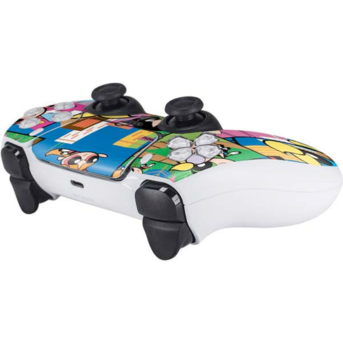 Cartoon Network Powerpuff Girls Patches PS5 Controller Skin