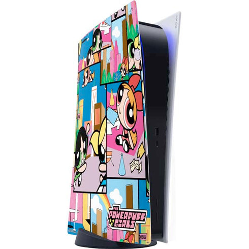 Cartoon Network Powerpuff Girls Patches PS5 Digital Edition Console Skin