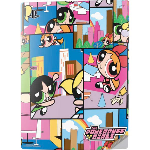 Cartoon Network Powerpuff Girls Patches PS5 Digital Edition Console Skin
