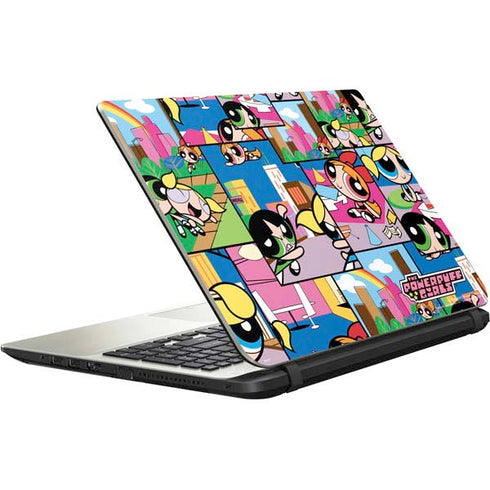 Cartoon Network Powerpuff Girls Patches Satellite L50-B / S50-B Skin