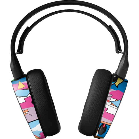 Cartoon Network Powerpuff Girls Patches SteelSeries Arctis 3 Skin