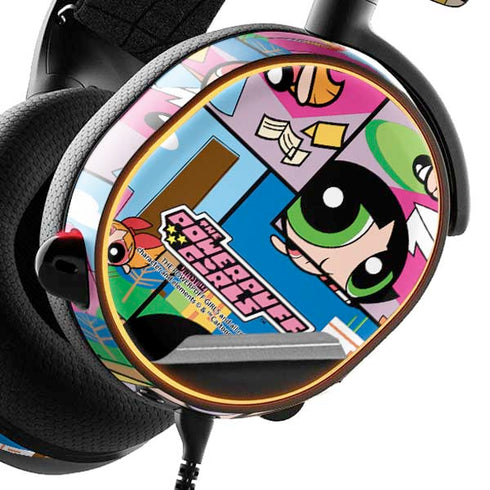 Cartoon Network Powerpuff Girls Patches SteelSeries Arctis 3 Skin