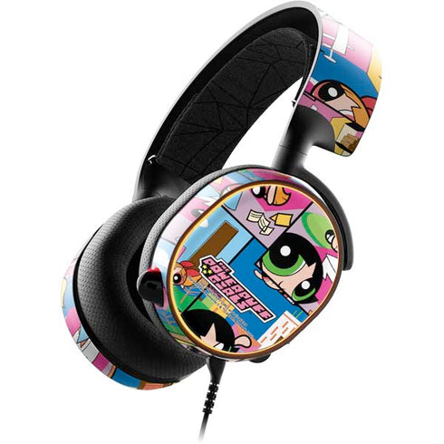 Cartoon Network Powerpuff Girls Patches SteelSeries Arctis 5 Skin