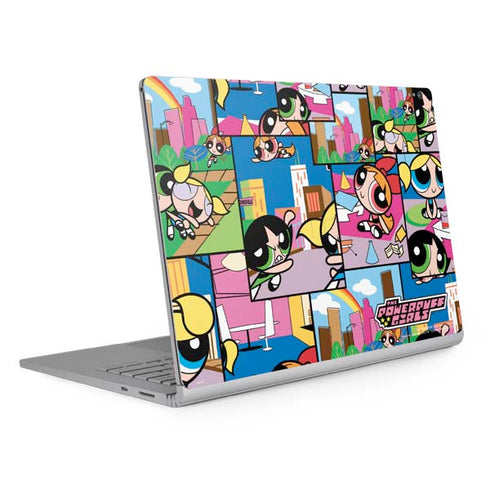Cartoon Network Powerpuff Girls Patches Surface Book 2 13.5in Skin