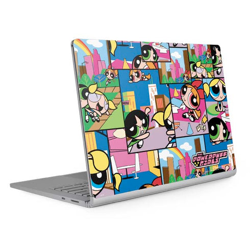 Cartoon Network Powerpuff Girls Patches Surface Book 2 15in Skin