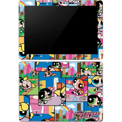 Cartoon Network Powerpuff Girls Patches Surface Go Skin