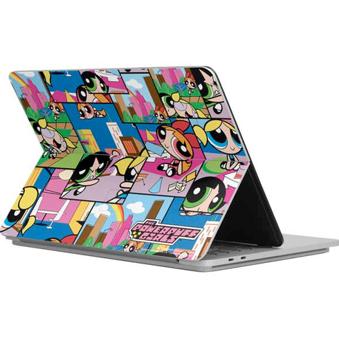 Cartoon Network Powerpuff Girls Patches Surface Laptop Studio Skin
