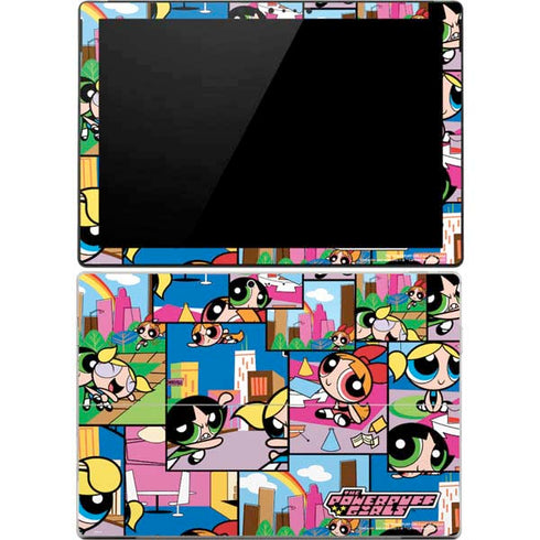 Cartoon Network Powerpuff Girls Patches Surface Pro 4 Skin