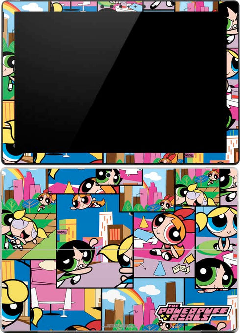 Cartoon Network Powerpuff Girls Patches Surface Pro (2017) Skin