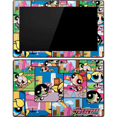 Cartoon Network Powerpuff Girls Patches Surface Pro Tablet Skin