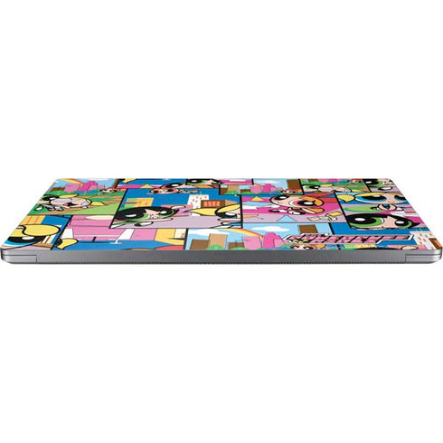 Cartoon Network Powerpuff Girls Patches Universal Laptop 17in (13.8 x 10in) Skin