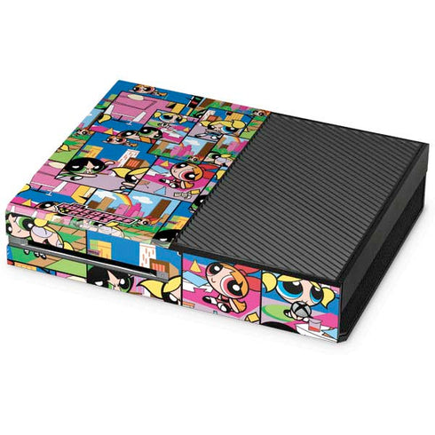 Cartoon Network Powerpuff Girls Patches Xbox One Console Skin