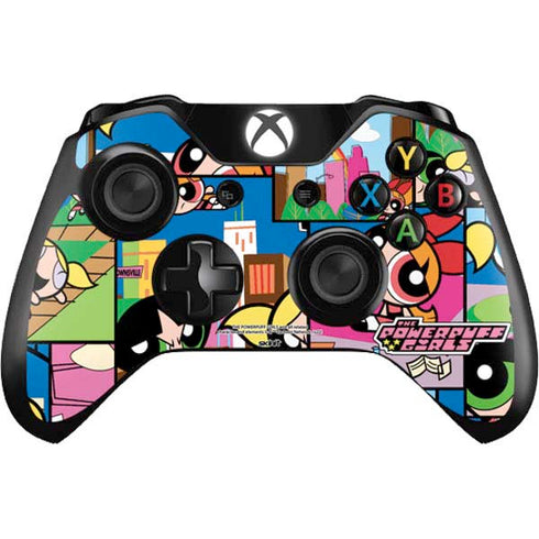 Cartoon Network Powerpuff Girls Patches Xbox One Controller Skin