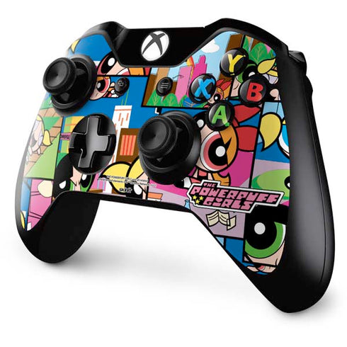 Cartoon Network Powerpuff Girls Patches Xbox One Controller Skin