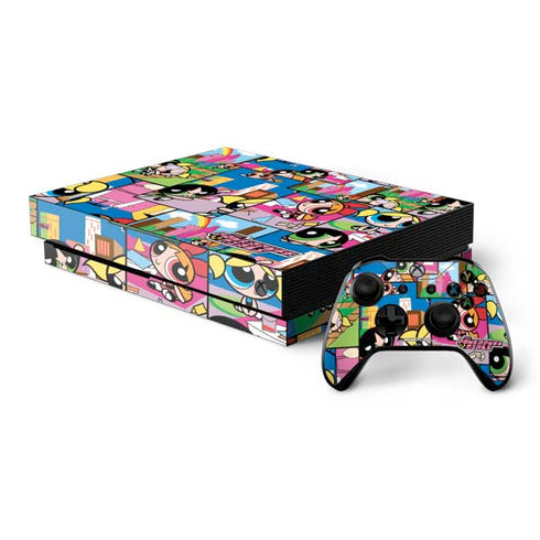 Cartoon Network Powerpuff Girls Patches Xbox One X Bundle Skin