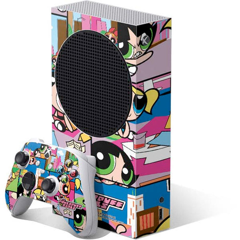 Cartoon Network Powerpuff Girls Patches Xbox Series S Bundle Skin
