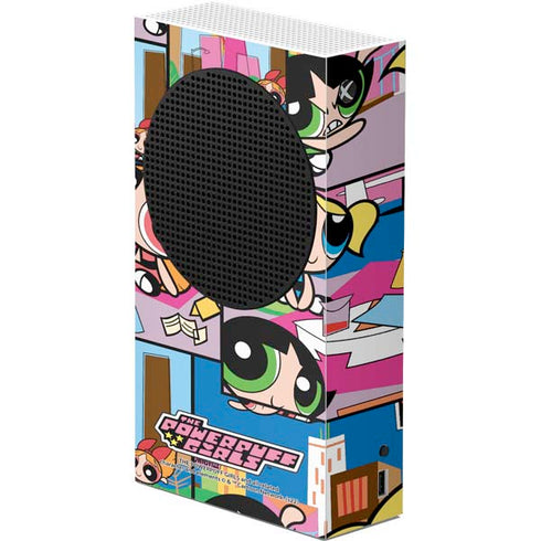 Cartoon Network Powerpuff Girls Patches Xbox Series S Console Skin