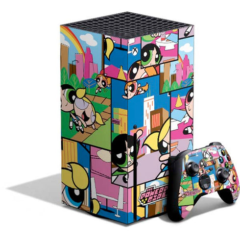 Cartoon Network Powerpuff Girls Patches Xbox Series X Bundle Skin