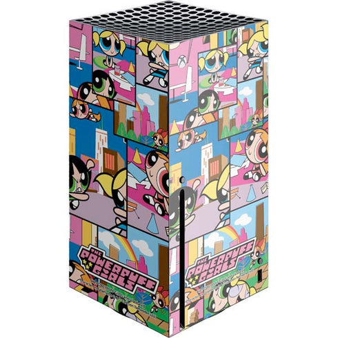 Cartoon Network Powerpuff Girls Patches Xbox Series X Console Skin