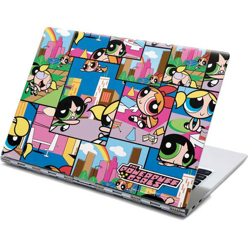 Cartoon Network Powerpuff Girls Patches Yoga 910 2-in-1 14in Touch-Screen Skin