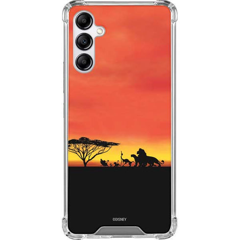 Disney The Lion King Pride Rock Crew Galaxy A14 5G Clear Case