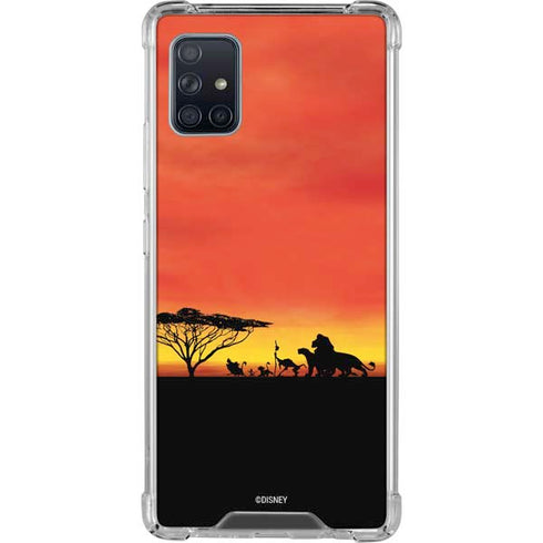 Disney The Lion King Pride Rock Crew Galaxy A51 5G Clear Case