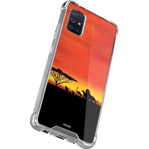 Disney The Lion King Pride Rock Crew Galaxy A51 5G Clear Case