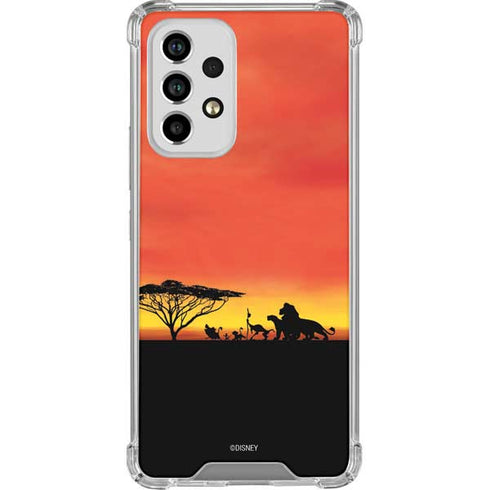 Disney The Lion King Pride Rock Crew Galaxy A53 5G Clear Case