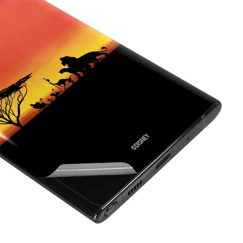 Disney The Lion King Pride Rock Crew Galaxy Note 10 Plus Skin