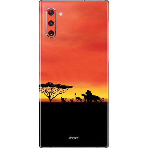 Disney The Lion King Pride Rock Crew Galaxy Note 10 Skin
