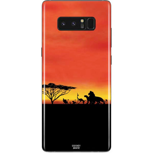 Disney The Lion King Pride Rock Crew Galaxy Note 8 Skin